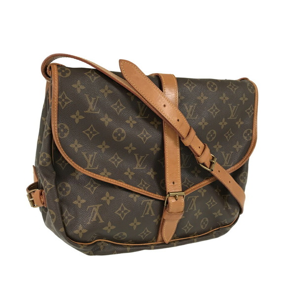 Louis Vuitton ti bag Monogram Saumur shoulder - Picture 1 of 15
